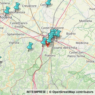 Mappa Via di Paderno, 40136 Bologna BO, Italia (21.60615)