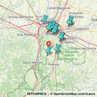 Mappa Via di Paderno, 40136 Bologna BO, Italia (6.51875)
