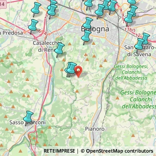 Mappa Via di Paderno, 40136 Bologna BO, Italia (6.617)
