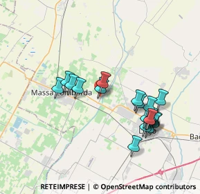 Mappa Via Antonio Gramsci, 48020 Sant'Agata Sul Santerno RA, Italia (3.6555)