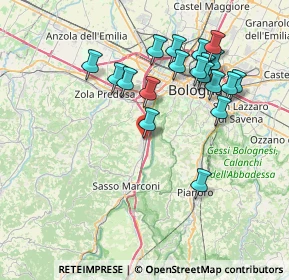 Mappa Galleria Nik Novecento, 40037 Sasso Marconi BO, Italia (7.70211)