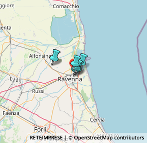 Mappa Via Francesco Crispi, 48123 Ravenna RA, Italia (31.87545)