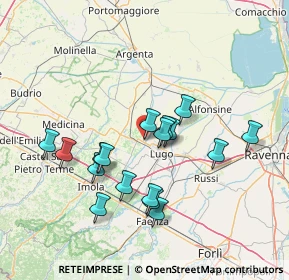 Mappa Via Ospitaletto, 48020 Sant'Agata Sul Santerno RA, Italia (13.54588)