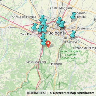 Mappa Parco Cavaioni, 40136 Bologna BO, Italia (7.14538)