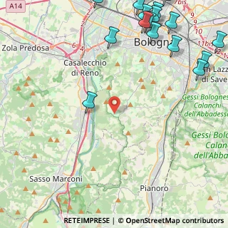 Mappa Parco Cavaioni, 40136 Bologna BO, Italia (6.92529)