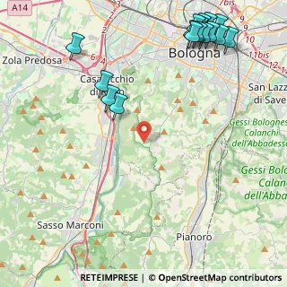 Mappa Parco Cavaioni, 40136 Bologna BO, Italia (6.11688)