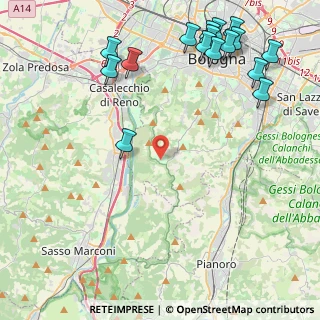 Mappa Parco Cavaioni, 40136 Bologna BO, Italia (5.88938)