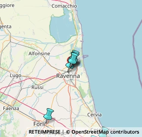 Mappa Via Agostino Depretis, 48123 Ravenna RA, Italia (25.18714)