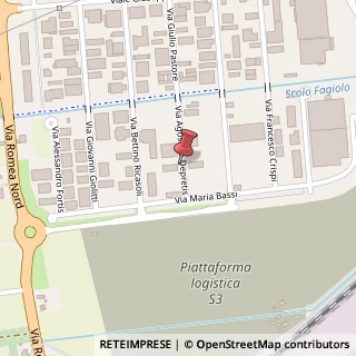 Mappa Via Giulio Pastore nr6, 48123 Ravenna RA, Italia, 48123 Ravenna, Ravenna (Emilia Romagna)