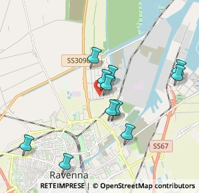 Mappa Via Agostino Depretis, 48123 Ravenna RA, Italia (1.78727)