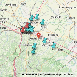 Mappa Via L. Galvani, 40064 Ozzano dell'Emilia BO, Italia (12.79526)