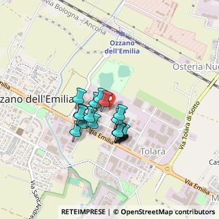 Mappa Via 1 Maggio, 40064 Ozzano dell'Emilia BO, Italia (0.304)