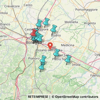 Mappa Via 1 Maggio, 40064 Ozzano dell'Emilia BO, Italia (12.98706)
