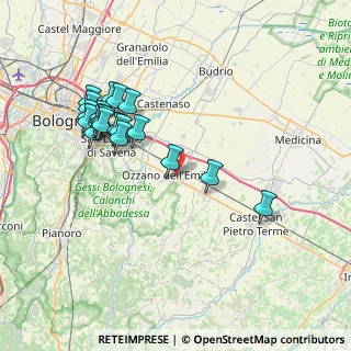 Mappa Via 1 Maggio, 40064 Ozzano dell'Emilia BO, Italia (7.8675)