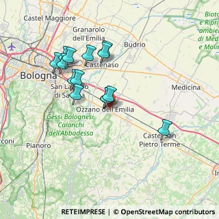 Mappa Via 1 Maggio, 40064 Ozzano dell'Emilia BO, Italia (6.705)