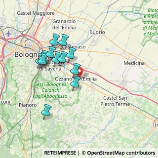 Mappa Via 1 Maggio, 40064 Ozzano dell'Emilia BO, Italia (7.06692)
