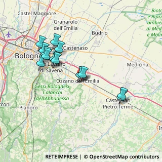 Mappa Via 1 Maggio, 40064 Ozzano dell'Emilia BO, Italia (7.04533)