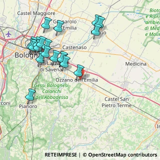 Mappa Via 1 Maggio, 40064 Ozzano dell'Emilia BO, Italia (9.403)