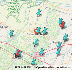 Mappa Via Imola, 48024 Massa Lombarda RA, Italia (10.2455)