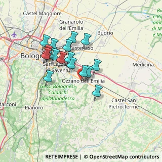 Mappa Viale 2 Giugno, 40068 San Lazzaro di Savena BO, Italia (6.1)