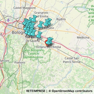 Mappa Viale 2 Giugno, 40068 San Lazzaro di Savena BO, Italia (7.571)