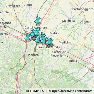 Mappa Viale 2 Giugno, 40068 San Lazzaro di Savena BO, Italia (8.62462)