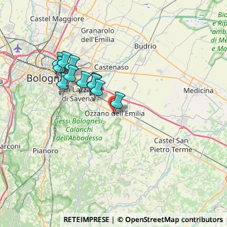 Mappa Via Aldo Moro, 40064 Ozzano dell'Emilia BO, Italia (6.84364)