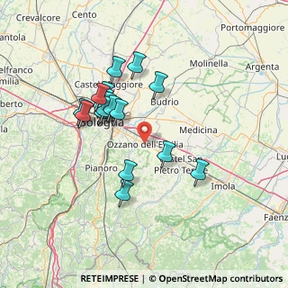 Mappa Via Aldo Moro, 40064 Ozzano dell'Emilia BO, Italia (12.92789)