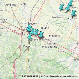 Mappa Via Aldo Moro, 40064 Ozzano dell'Emilia BO, Italia (18.17167)