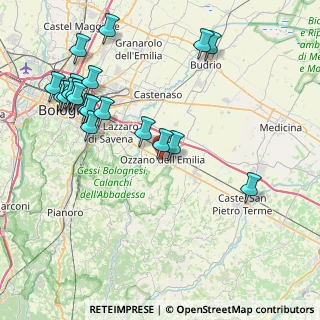 Mappa Via Palmiro Togliatti, 40064 Ozzano dell'Emilia BO, Italia (9.652)