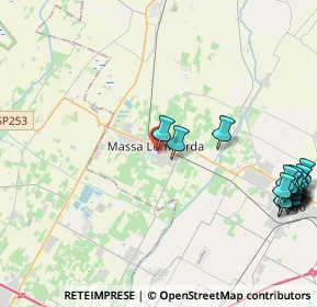 Mappa Via Tebaldo Marchetti, 48024 Massa Lombarda RA, Italia (6.105)