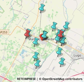 Mappa Via Tebaldo Marchetti, 48024 Massa Lombarda RA, Italia (3.1415)