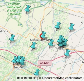 Mappa Via Tebaldo Marchetti, 48024 Massa Lombarda RA, Italia (9.272)