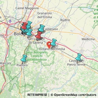 Mappa Via San Cristoforo, 40064 Ozzano dell'Emilia BO, Italia (9.19)