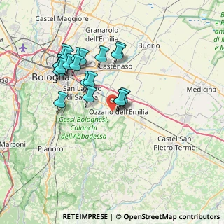 Mappa Via San Cristoforo, 40064 Ozzano dell'Emilia BO, Italia (7.169)