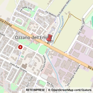 Mappa Via Emilia, 135, 40064 Ozzano dell'Emilia, Bologna (Emilia Romagna)