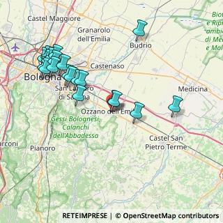 Mappa Variante SS9, 40064 Ozzano dell'Emilia BO, Italia (8.8515)