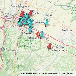 Mappa Via Giuseppe Mazzini, 40064 Ozzano dell'Emilia BO, Italia (8.28053)