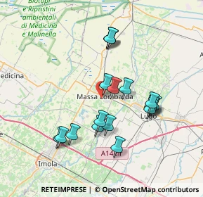 Mappa Via Salvo D'Acquisto, 48024 Massa Lombarda RA, Italia (6.89778)