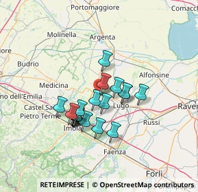 Mappa Via Salvo D'Acquisto, 48024 Massa Lombarda RA, Italia (10.615)