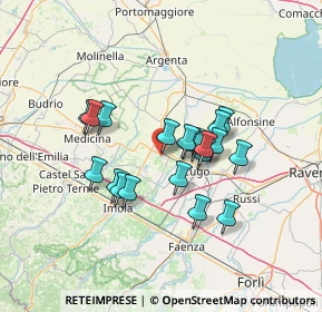 Mappa Via Salvo D'Acquisto, 48024 Massa Lombarda RA, Italia (11.031)