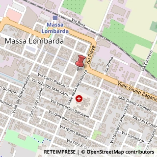 Mappa Via Pompeo Torchi, 9, 48024 Massa Lombarda, Ravenna (Emilia Romagna)