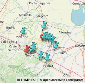 Mappa Via Pompeo Torchi, 48024 Massa Lombarda RA, Italia (10.11615)