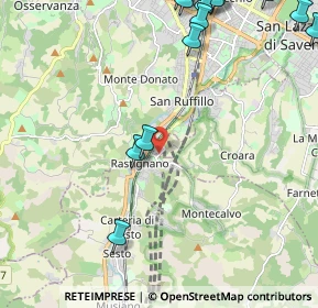 Mappa Via Bruno Buozzi, 40065 Pianoro BO, Italia (3.34722)