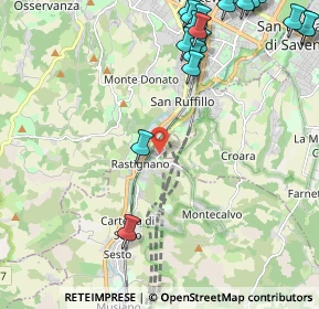 Mappa Via Bruno Buozzi, 40065 Pianoro BO, Italia (3.156)