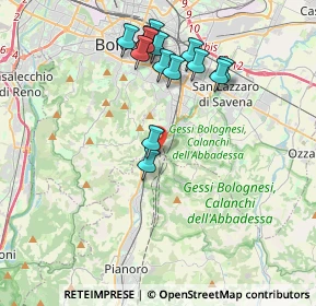 Mappa Via Bruno Buozzi, 40065 Pianoro BO, Italia (3.82143)