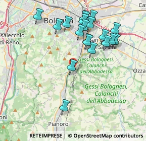 Mappa Via Bruno Buozzi, 40065 Pianoro BO, Italia (4.0975)