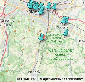 Mappa Via Bruno Buozzi, 40065 Pianoro BO, Italia (5.16588)