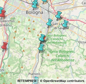 Mappa Via Bruno Buozzi, 40065 Pianoro BO, Italia (5.41267)