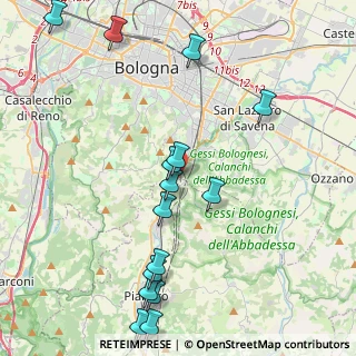 Mappa Via Bruno Buozzi, 40065 Pianoro BO, Italia (5.265)